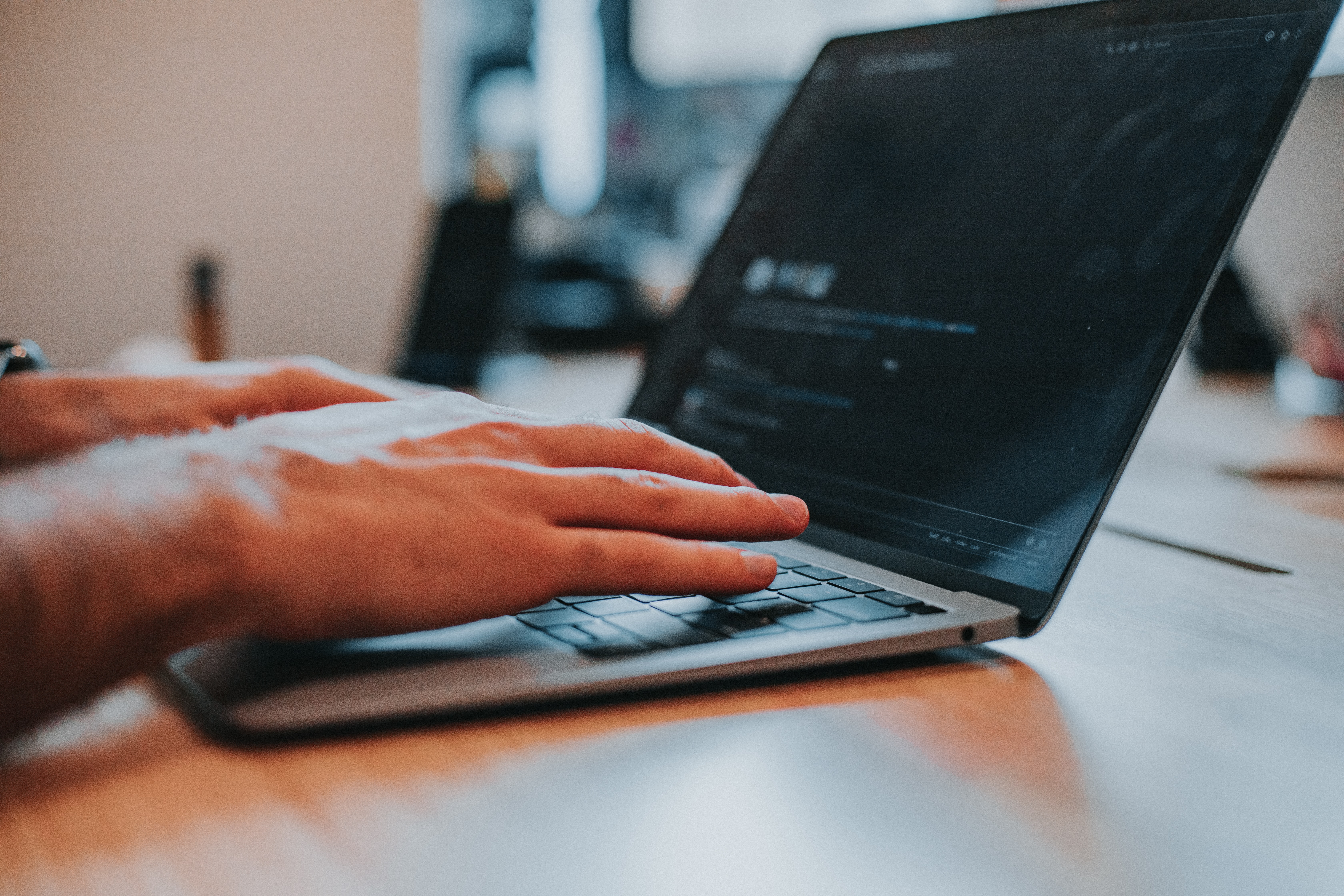 Corporate technology background